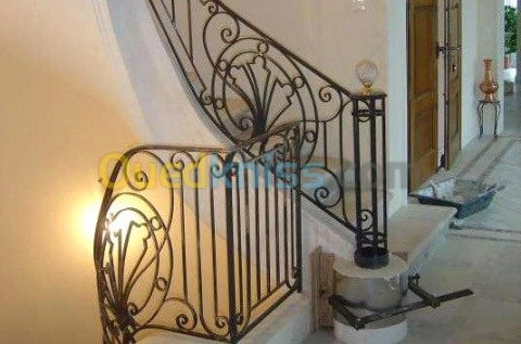 ferronier D'art +  inaliminium +p v c 