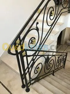 ferronier D'art +  inaliminium +p v c 