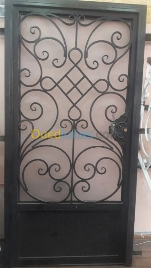 ferronier D'art +  inaliminium +p v c 