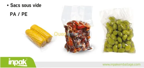 Sacs sous vide أكياس الحفظ بالفراغ