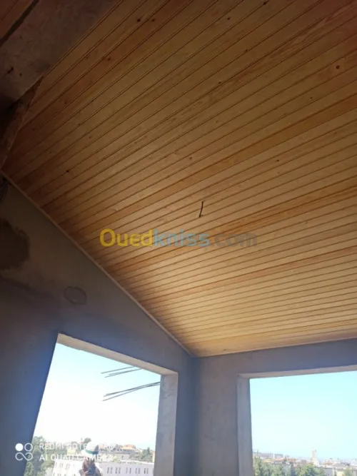 تركيب القرميد charpent en bois 