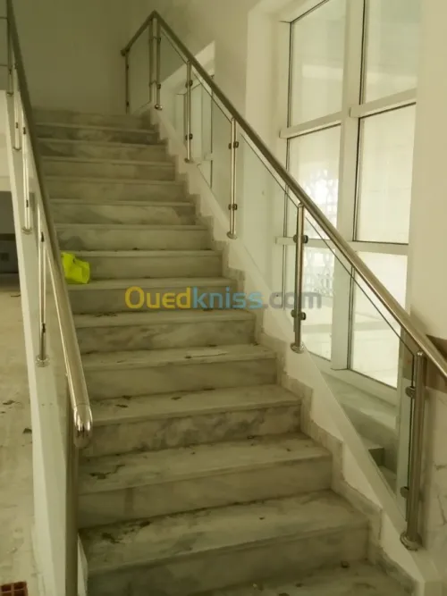 Rompes descalier inox