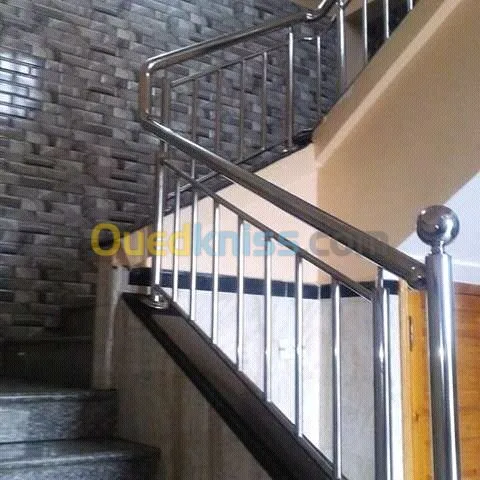 Rompes descalier inox