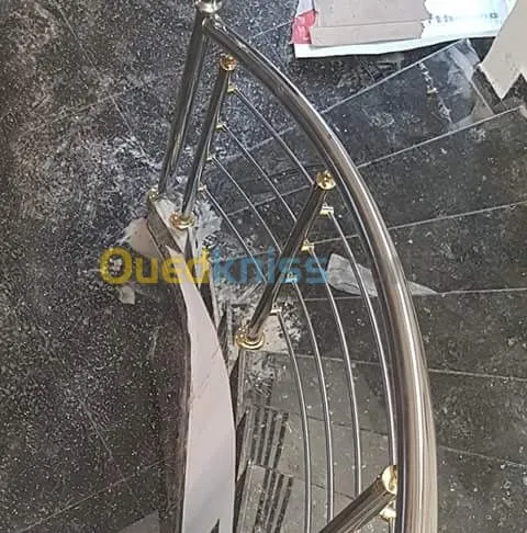 Rompes descalier inox