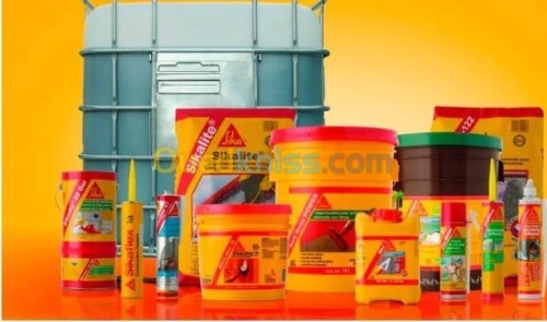 Point de vente de produits Sika