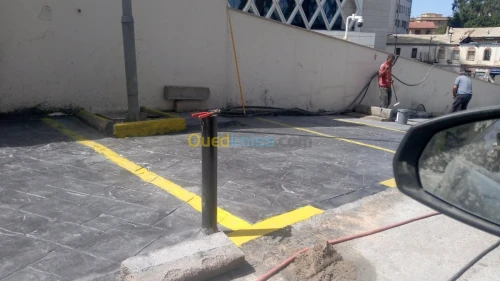 Béton imprimé