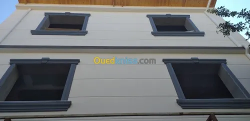 Décoration des façades en monocouche 