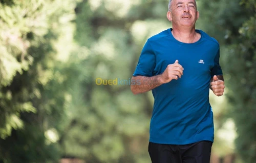 TEE SHIRT DECATHLON RUNNING HOMME RESPIRANT 