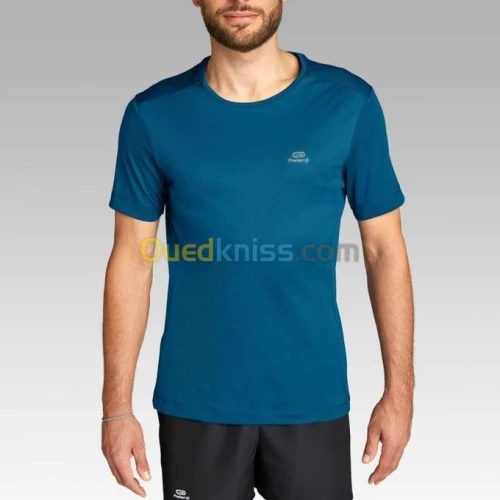 TEE SHIRT DECATHLON RUNNING HOMME RESPIRANT 