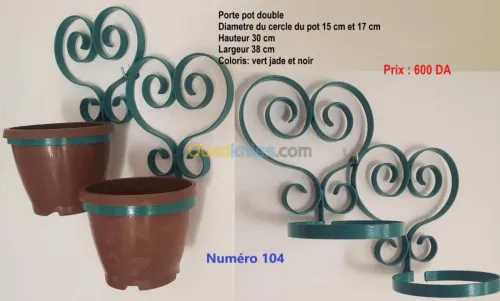 Support pot de fleurs 