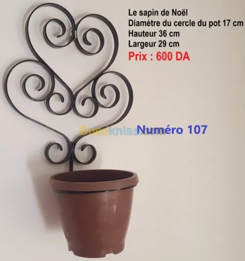 Support pot de fleurs 