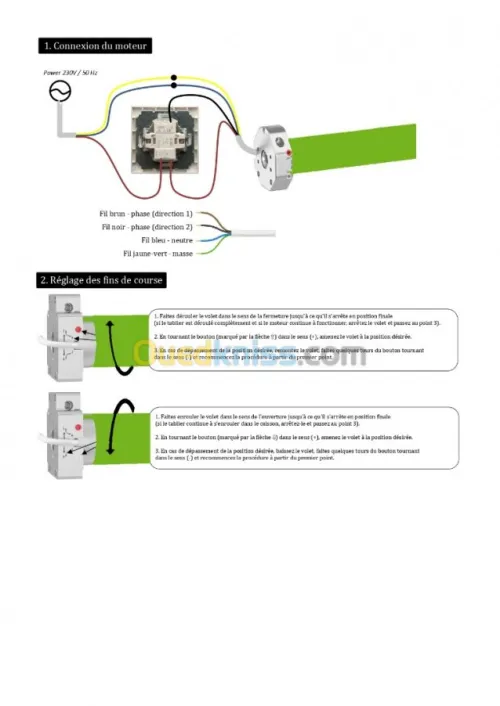 MOTEUR POUR RIDEAUX ELECTRIC 