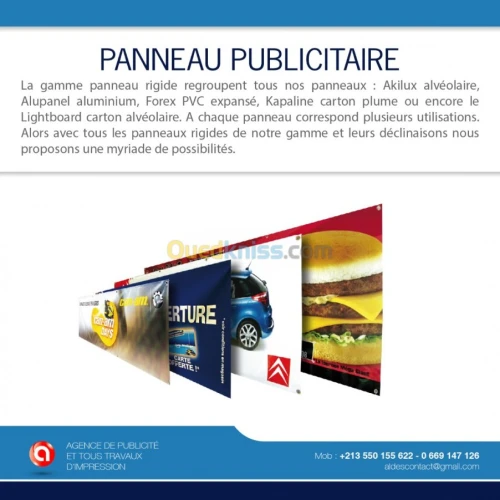 Aménagement des Stands