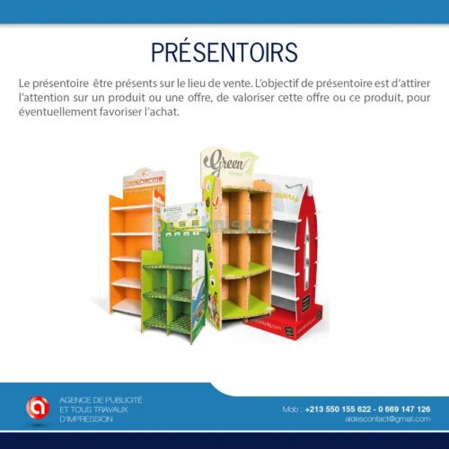 Aménagement des Stands