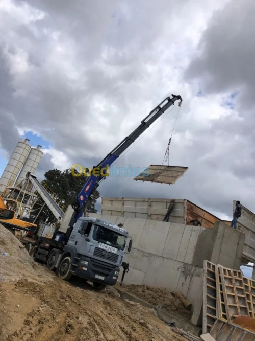 Location grues mobiles & camions à gru