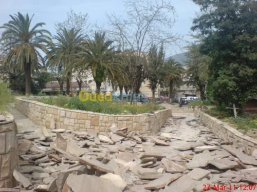 Aménagement de jardins, nettoyage...