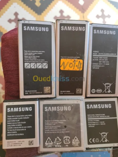 VEND LOT BATTERIES ORIGINAL AFFAIRE.