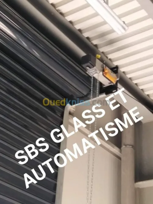  rideau métallique electrque