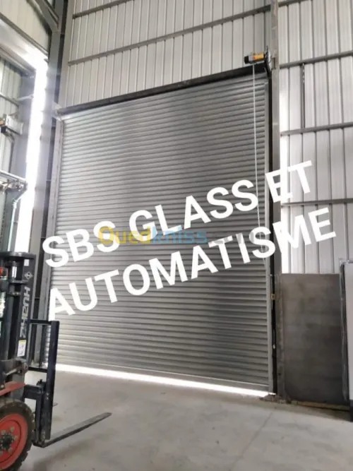  rideau métallique electrque