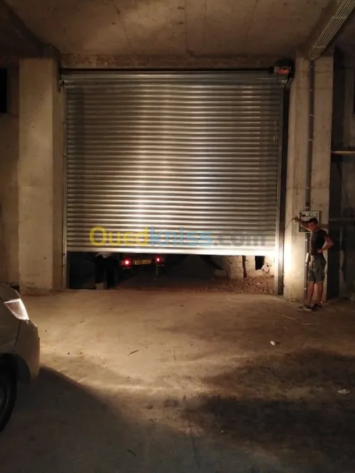  rideau métallique electrque