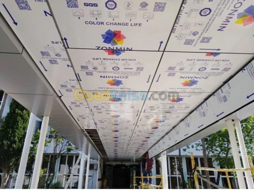 Alucoband mur redux céramique 