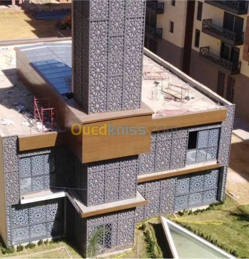 Alucoband mur redux céramique 