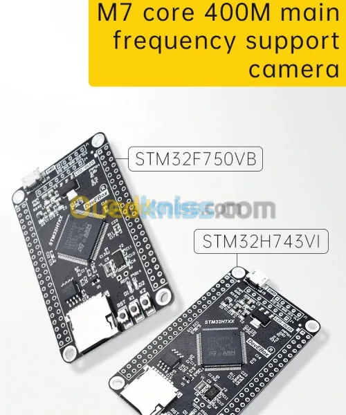 Carte STM32H750VBT6 et STM32H743VIT6 