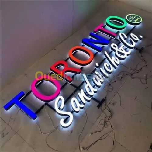 Panneaux publicitaires haut qualité 