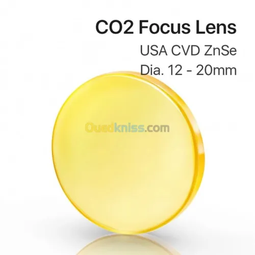 Lentille machine découpe laser