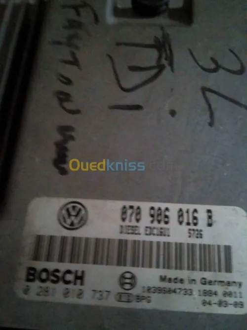 Calculateur mémoire BOSH et Volkswagen
