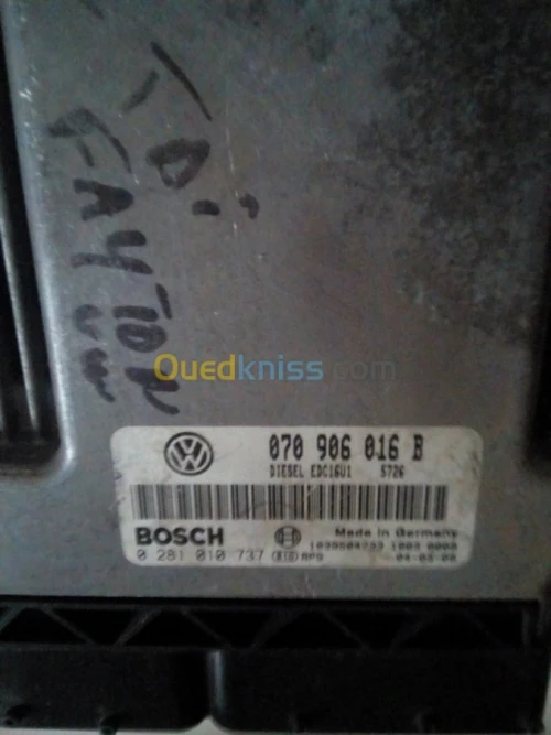 Calculateur mémoire BOSH et Volkswagen