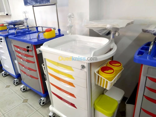 Chariot d urgence / anesthésie en abs 