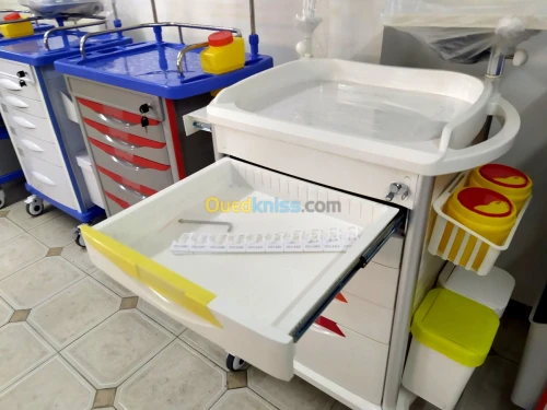 Chariot d urgence / anesthésie en abs 