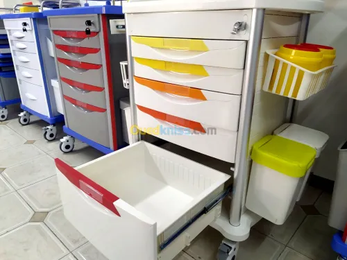 Chariot d urgence / anesthésie en abs 