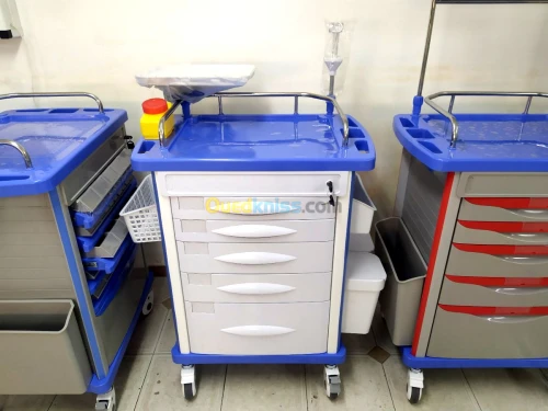 Chariot d urgence / anesthésie en abs 