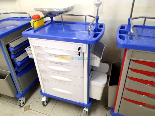 Chariot d urgence / anesthésie en abs 