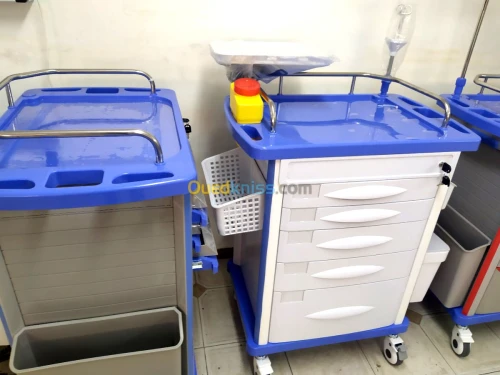 Chariot d urgence / anesthésie en abs 
