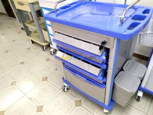 Chariot d urgence / anesthésie en abs 