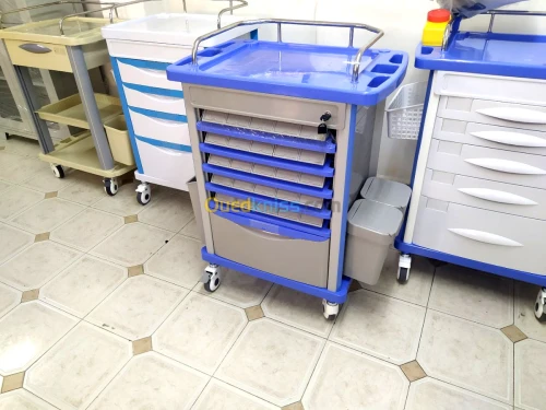 Chariot d urgence / anesthésie en abs 