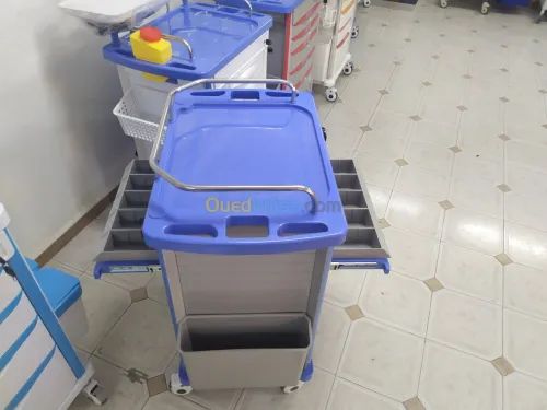 Chariot d urgence / anesthésie en abs 