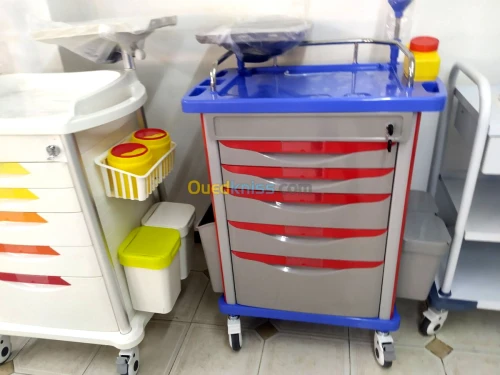 Chariot d urgence / anesthésie en abs 