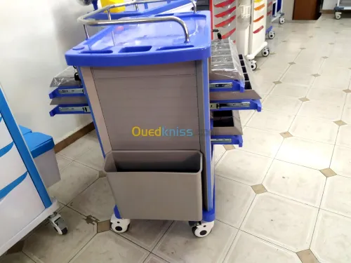 Chariot d urgence / anesthésie en abs 