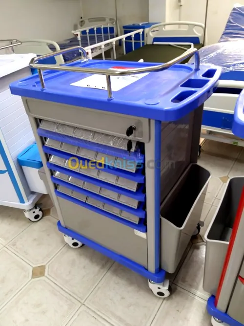Chariot d urgence / anesthésie en abs 