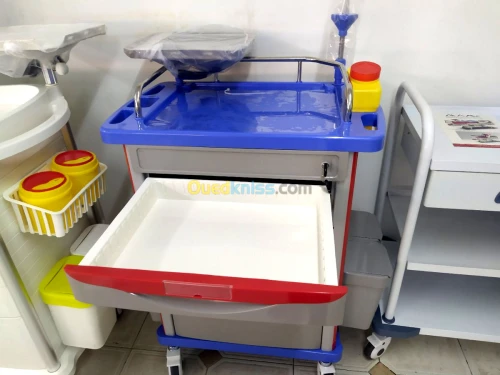 Chariot d urgence / anesthésie en abs 