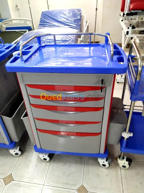 Chariot d urgence / anesthésie en abs 