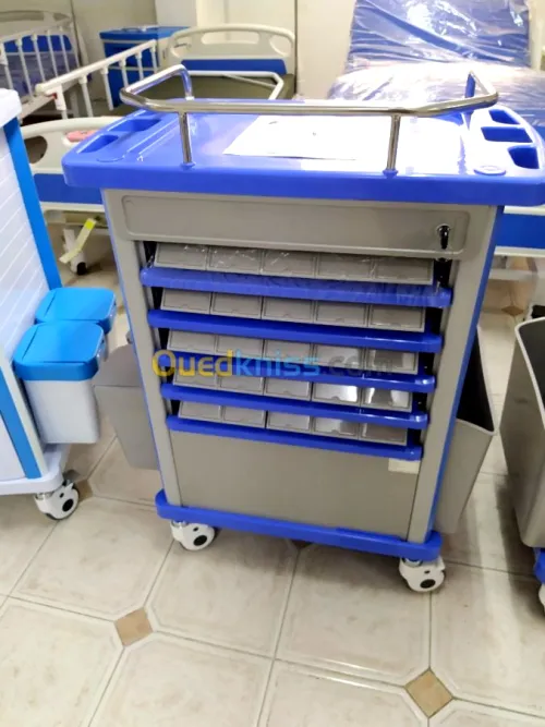 Chariot d urgence / anesthésie en abs 