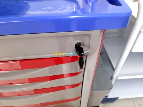 Chariot d urgence / anesthésie en abs 
