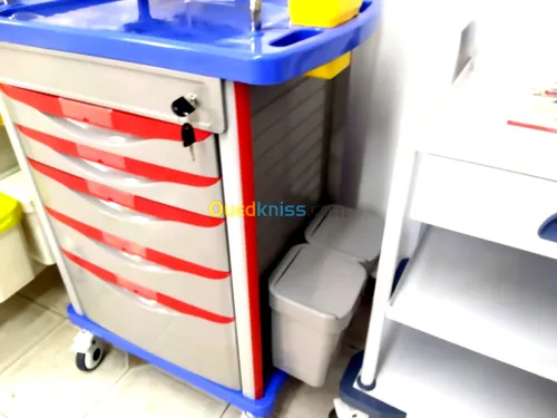Chariot d urgence / anesthésie en abs 