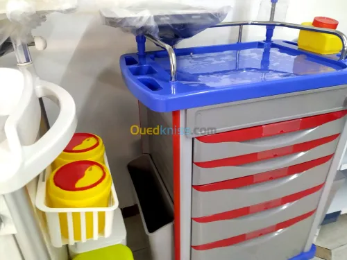 Chariot d urgence / anesthésie en abs 