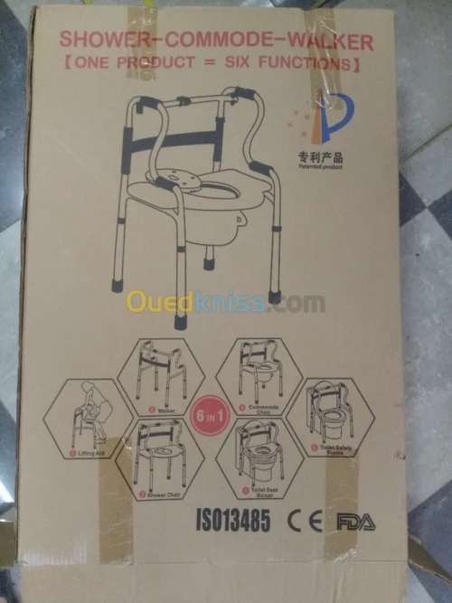 Déambulateur chaise garde robe